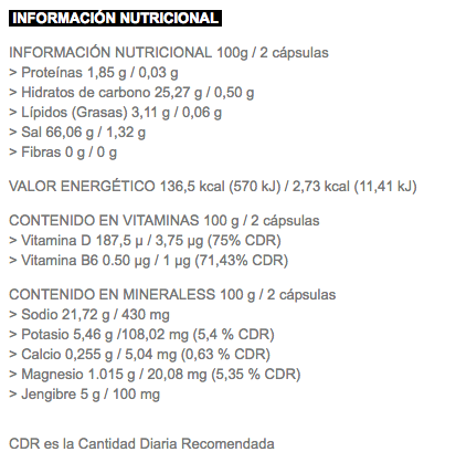 226ERS Sub9 Salts 100 Cápsulas